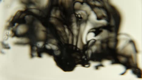 ink in water without focus