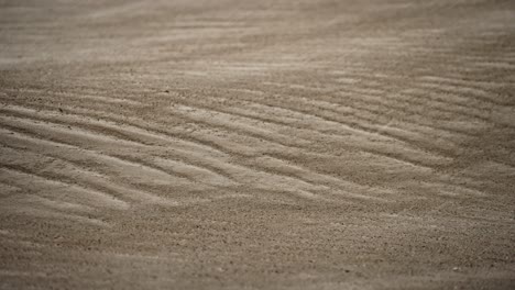 sand pattern on ground