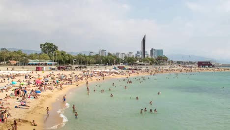 puerto olimpico playa 4k 01