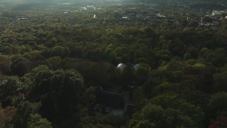 Wooded-Area-Near-Fayetteville-In-Mount-Sequoyah,-Arkansas,-United-States