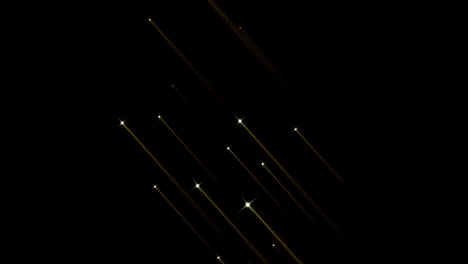 animation of fireworks exploding over black background