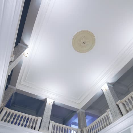 interior view of university lobby
