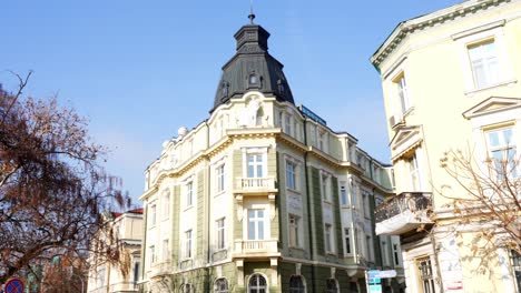 Facade-of-the-San-Nicola-church-in-the-city-of-Sofia