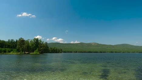 serene lakeside scenery