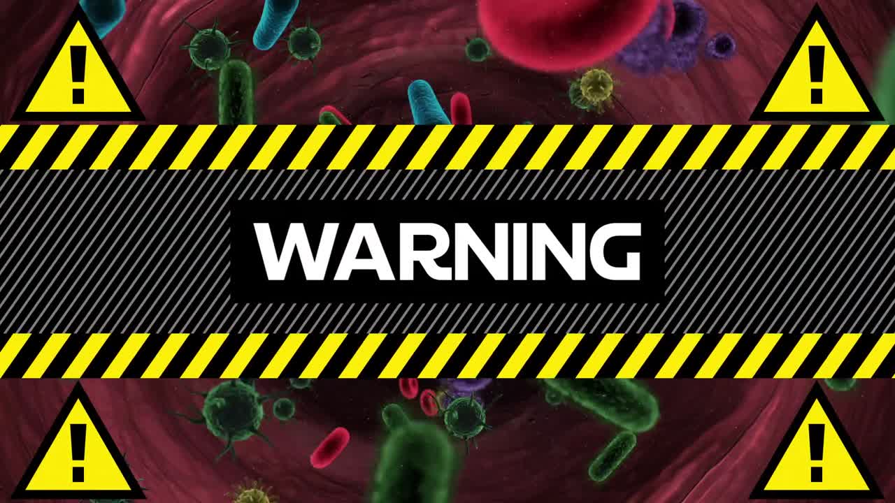 코로나바이러스 코로나19 컨셉 애니메이션