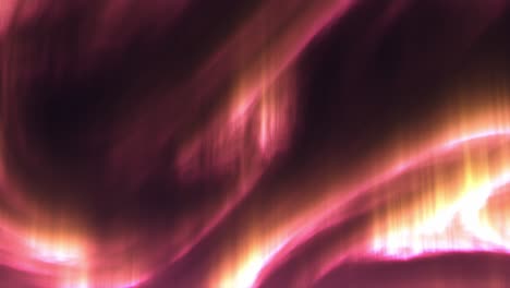 abstract girando rosa aurora boreal contra un cielo nocturno muy negro