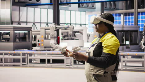 vertical video photovoltaics smart factory expert using vr tech to manage automation systems