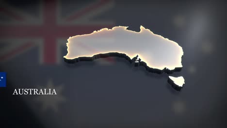 3d animated map of australia