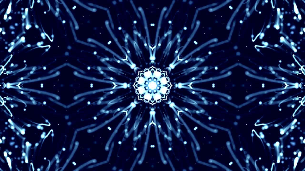 el fondo de la flor de la discoteca, el bucle del caleidoscopio.