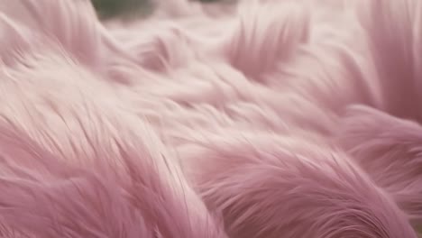 gentle wind caresses soft pink feathers, creating a serene and delicate atmosphere filled with beauty and purity