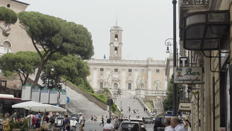 piazza del campidoglio in rome