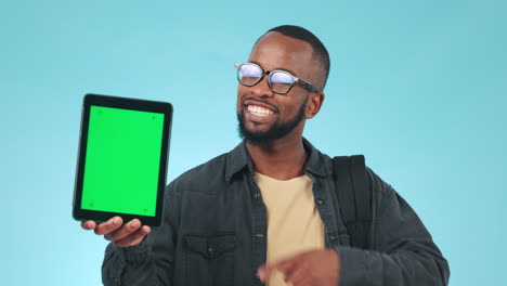 tablet mockup, green screen