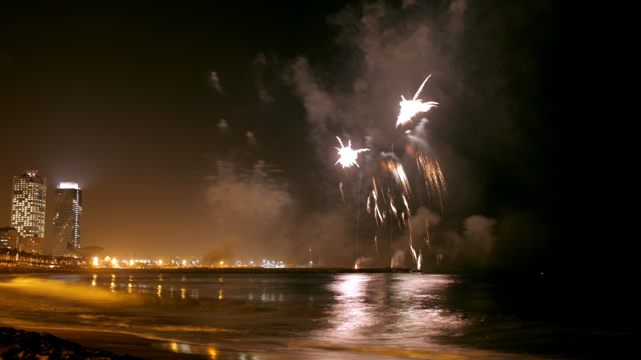 fuegos artificiales barcelona 01