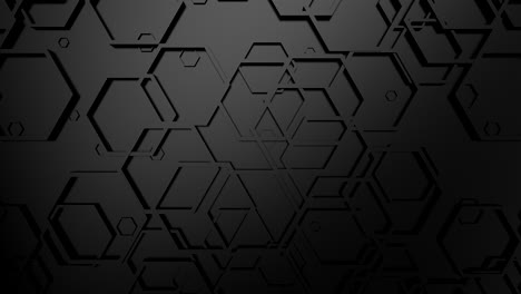 animated hexagons background