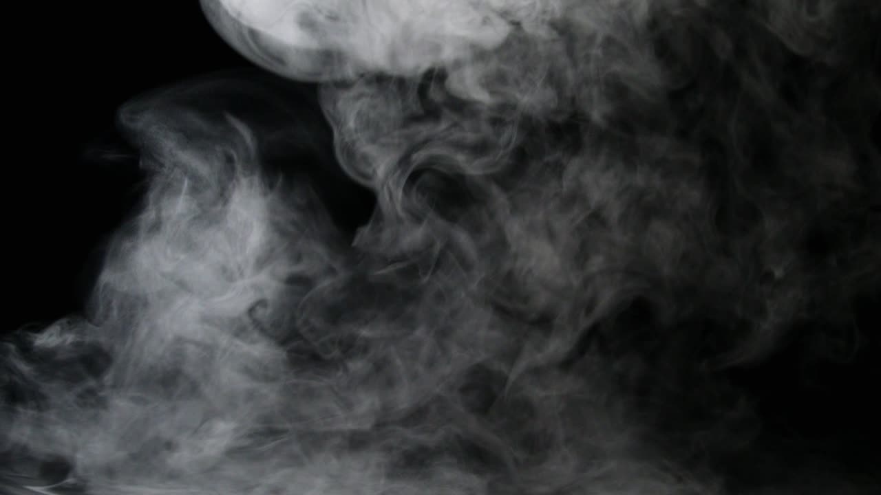 고립된 안개 또는 연기