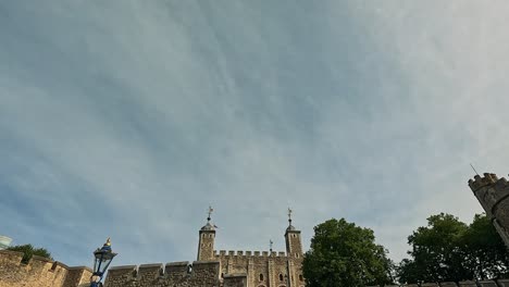 visitor observes historic architecture and surroundings