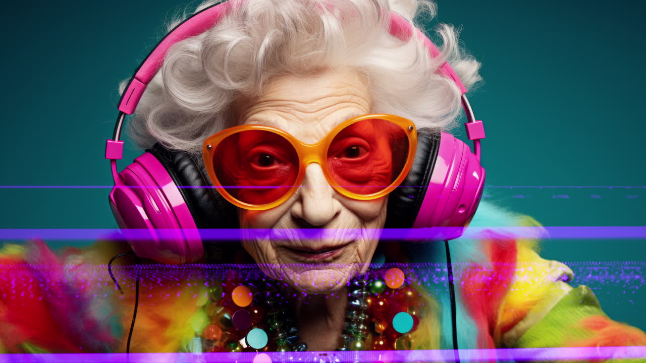 AI generated senior female grandma