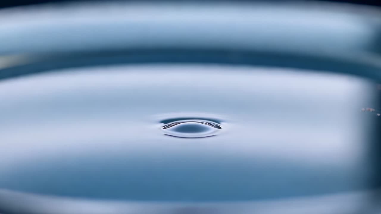 Auswirkungen von Wasser, das eine magentafarbene Wolke aussendet, die eine Krone bildet und sich in einer durchsichtigen Studioschale vermischt