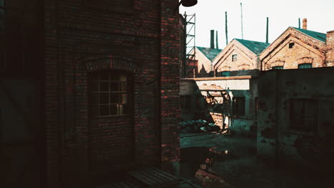 old brewery brick factory buildings