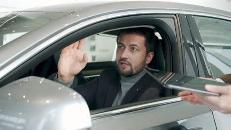 car sale in dealership