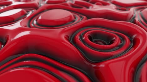 abstract red fluid texture