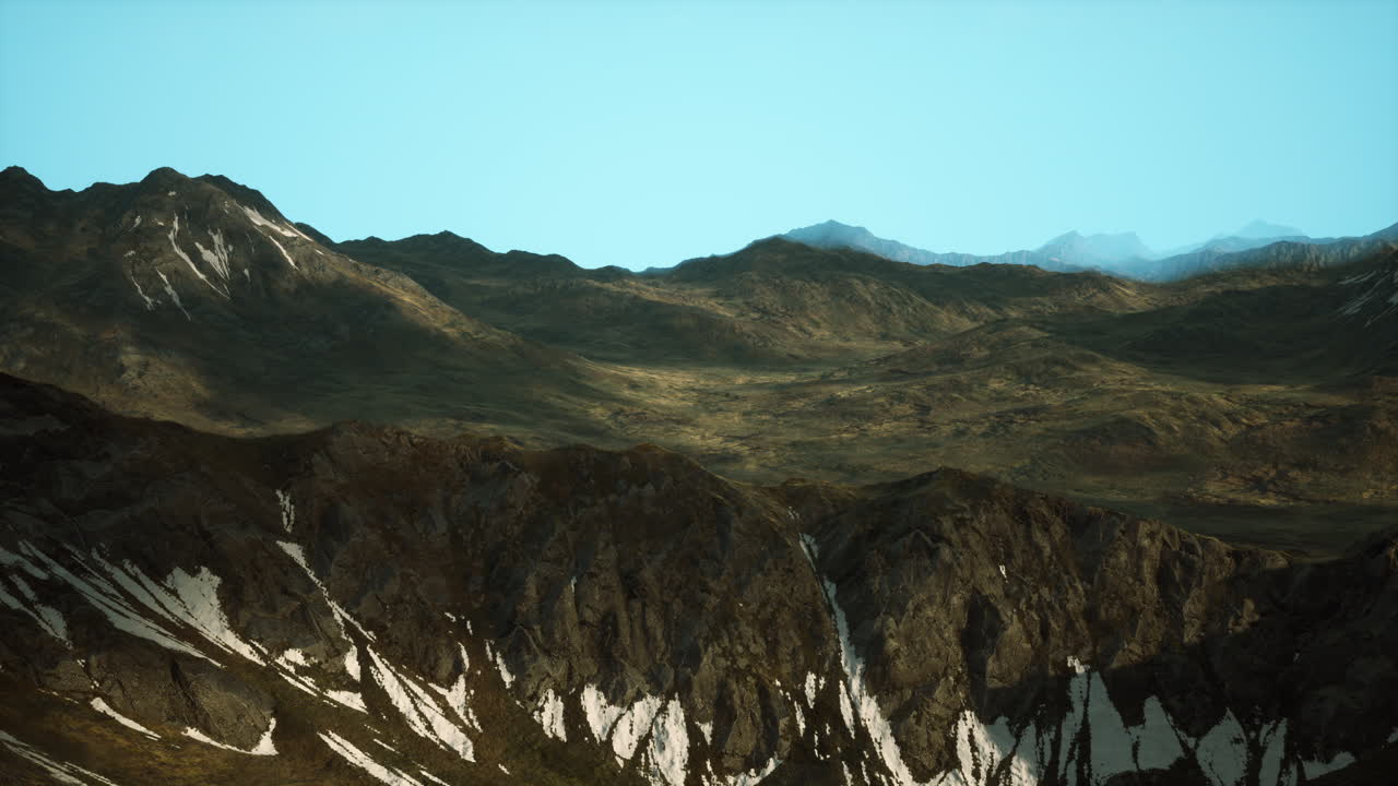 impresionante vista de las montañas.