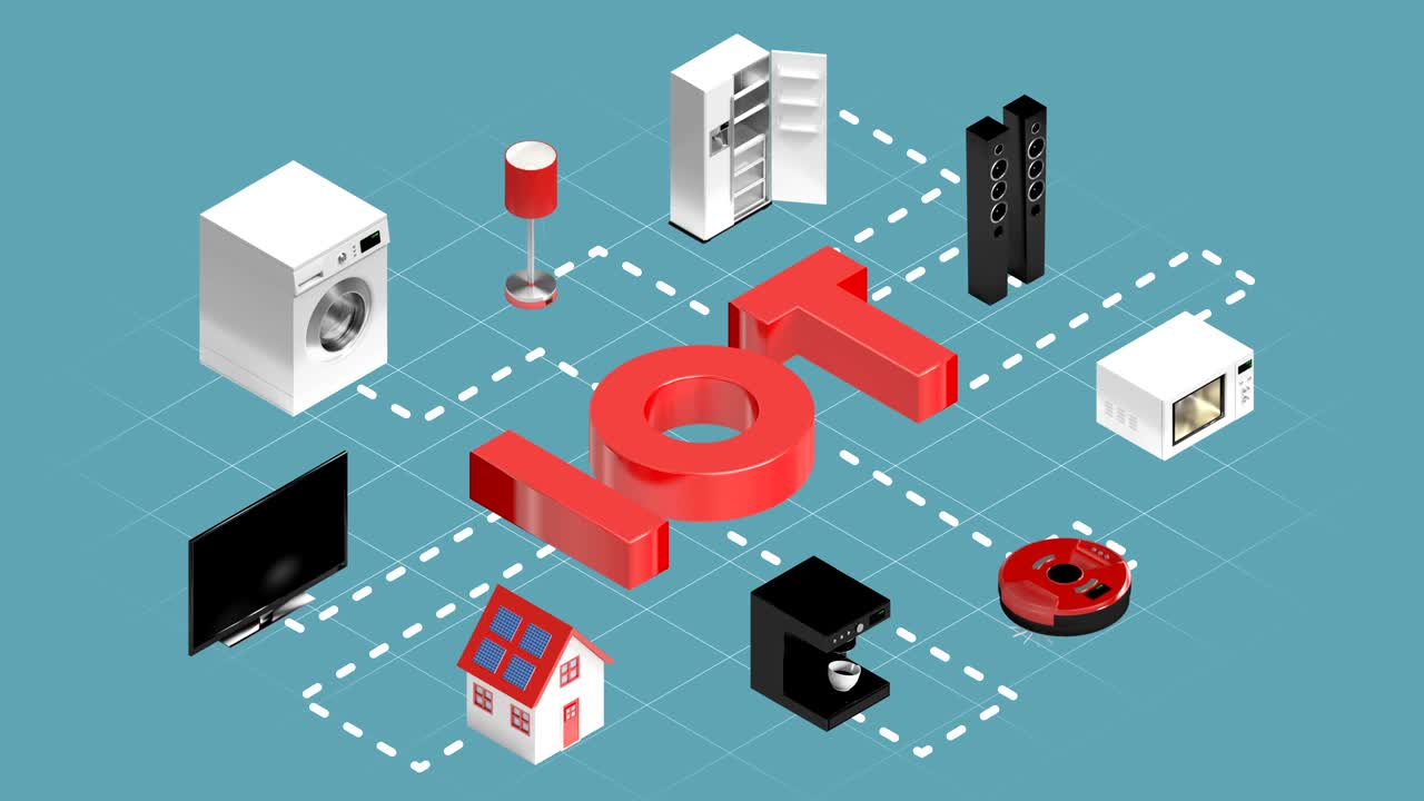 물건의 인터넷을 통해 연결되는 가전제품