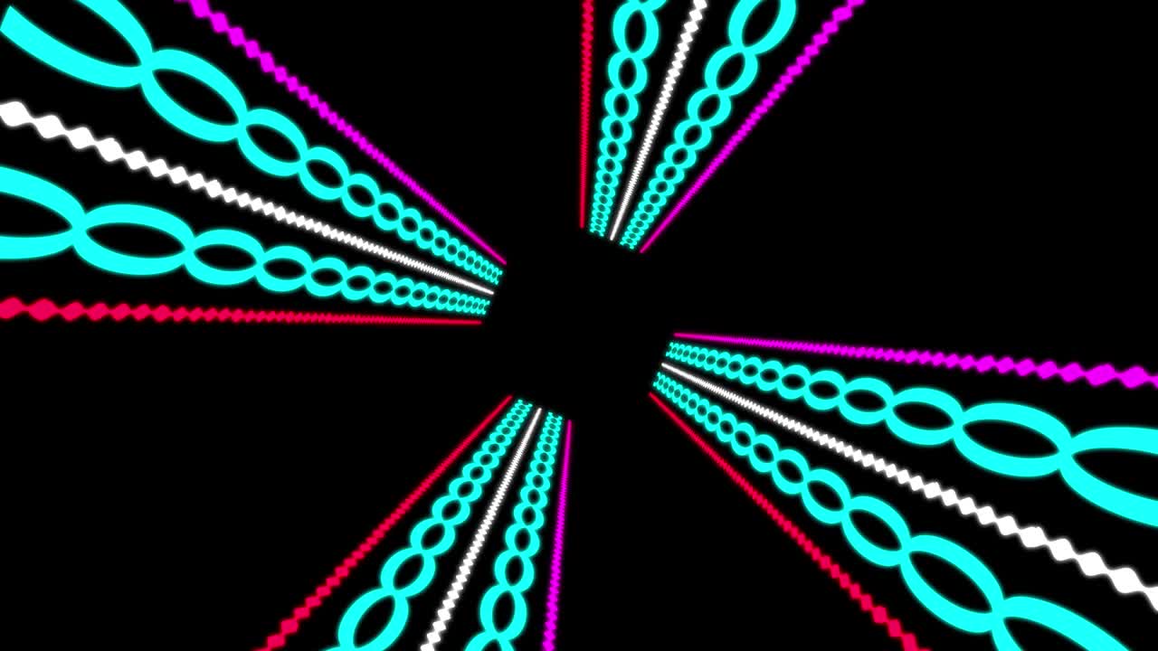 el progreso del túnel cibernético animación gráficos de movimiento