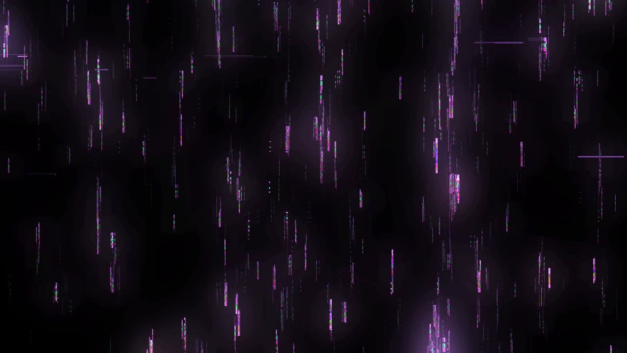 Futuristic Glowing Lines Background Loop