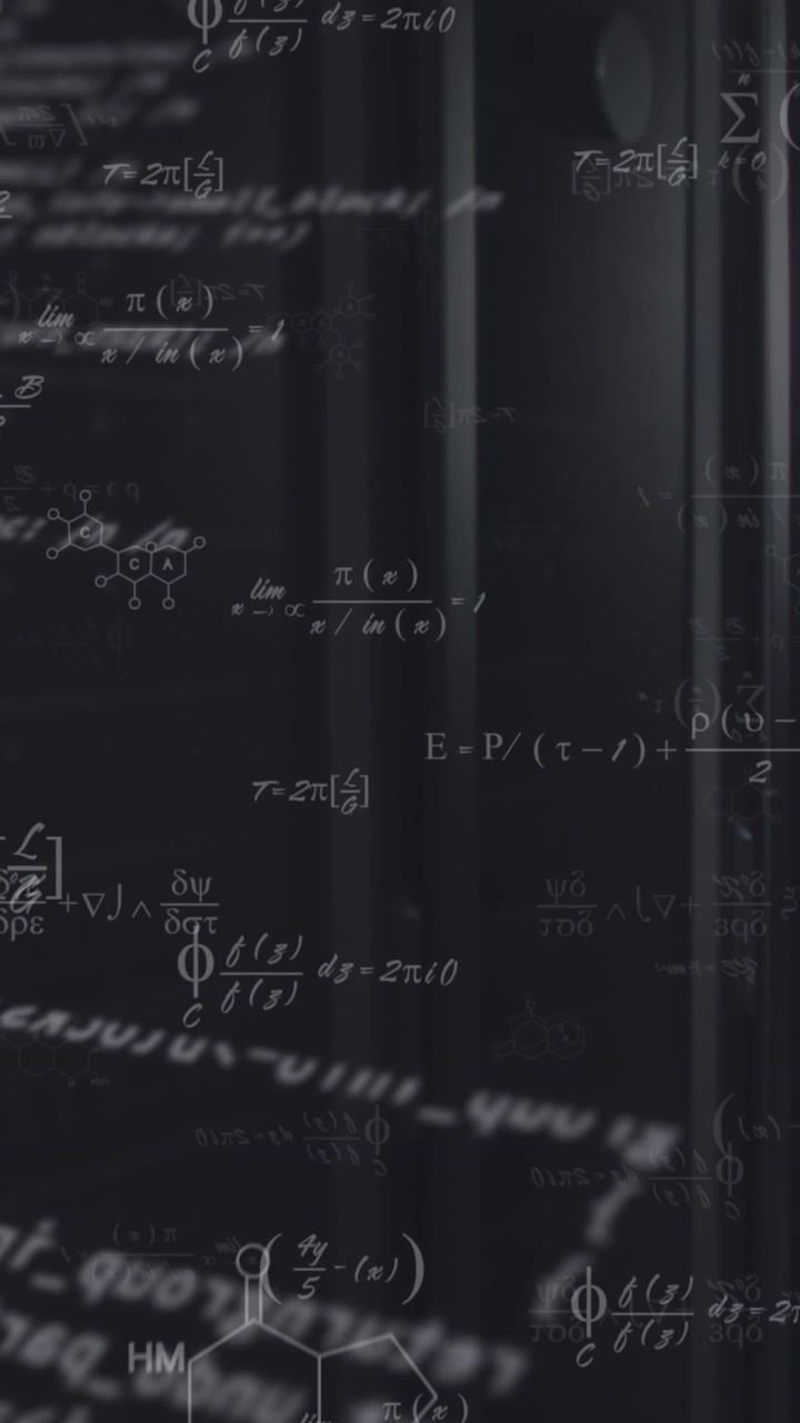 Animazione di equazioni matematiche ed elaborazione dati su una sala server di computer