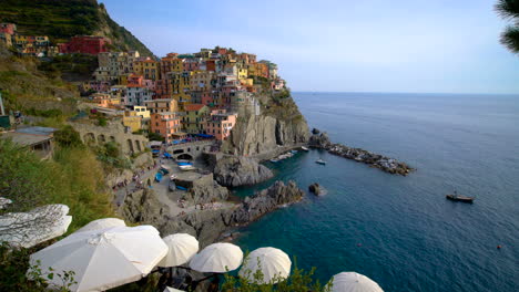 Dorf-Manarola---Küste-Der-Cinque-Terre-In-Italien