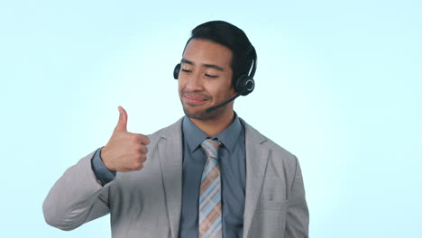 happy businessman, call center