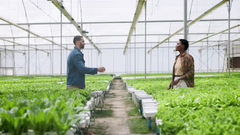 people, handshake and teamwork for plants