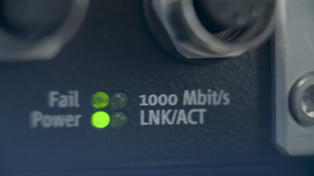 свет wlan на маршрутизаторе, зеленые светодиодные лампы, светящиеся, с движением камеры