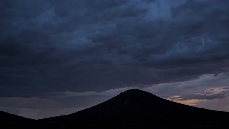 mountain storm