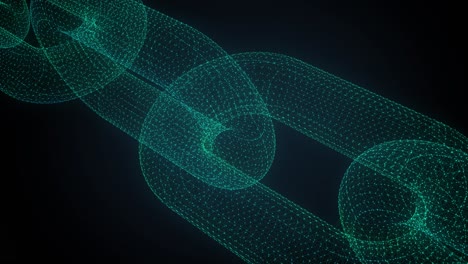 Blockchain--Oder-Blockchain-Netzwerkanimation,-Die-Die-Kryptowährungstransaktionen-Oder--daten-Darstellt