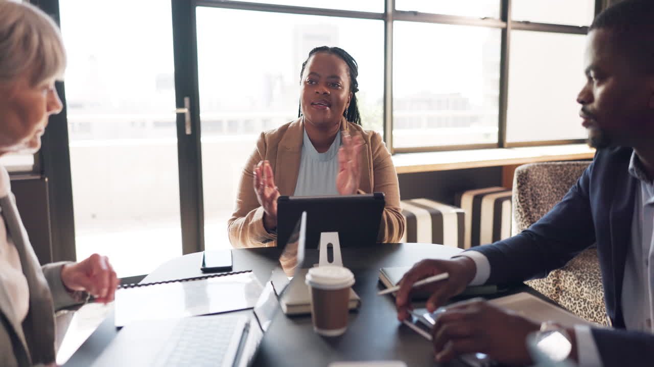 Business people,  meeting documents