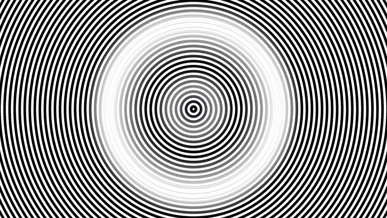 круглые черно-белые полосы.