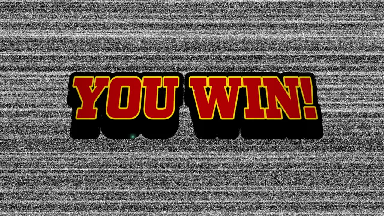 당신이 간섭에 대해 텍스트를 이기는 애니메이션