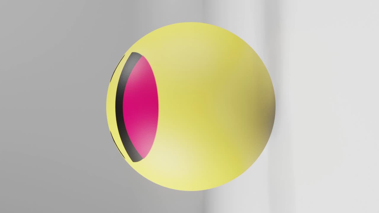 jaja reacción botón de facebook en forma de pelota de goma gigante rodando