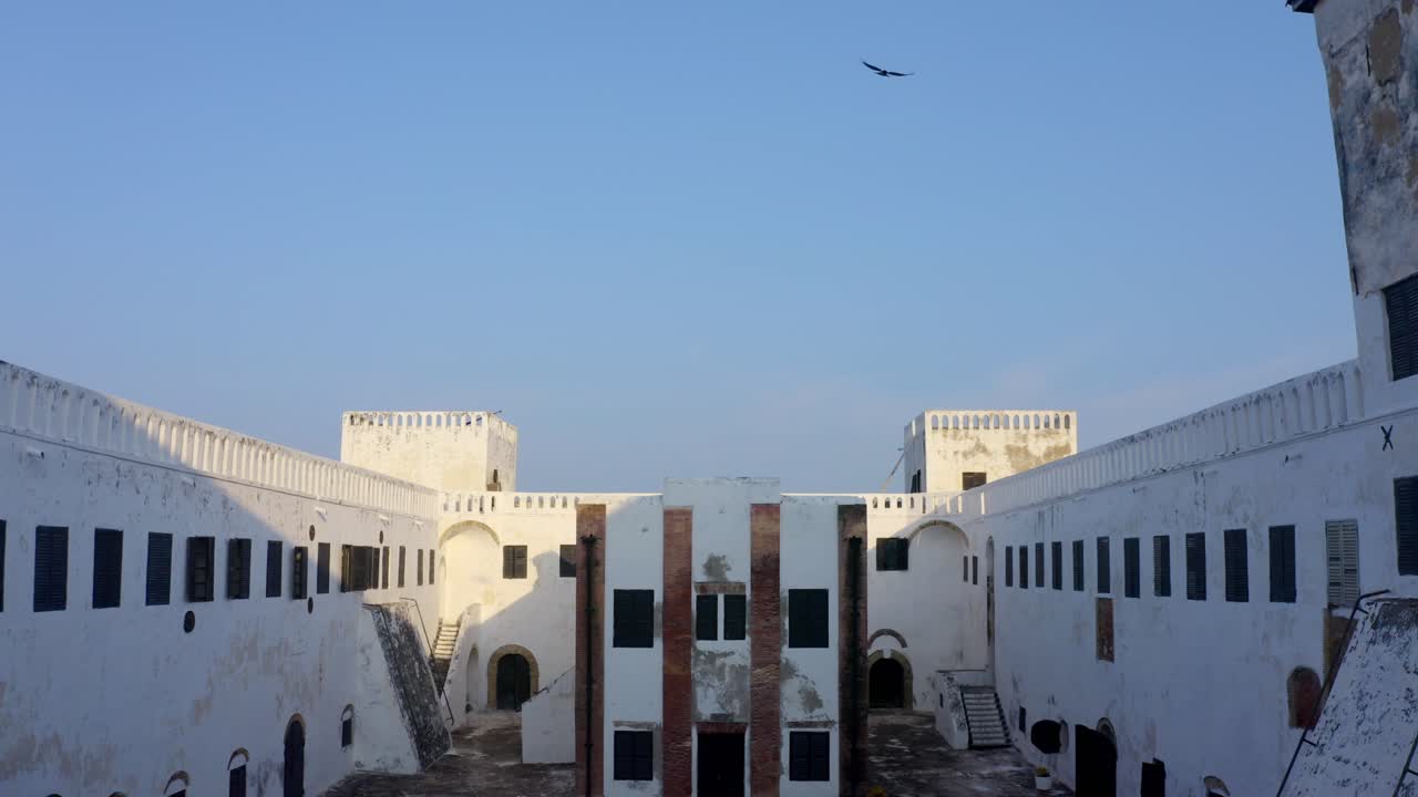 Awesome view from inside the slave castle