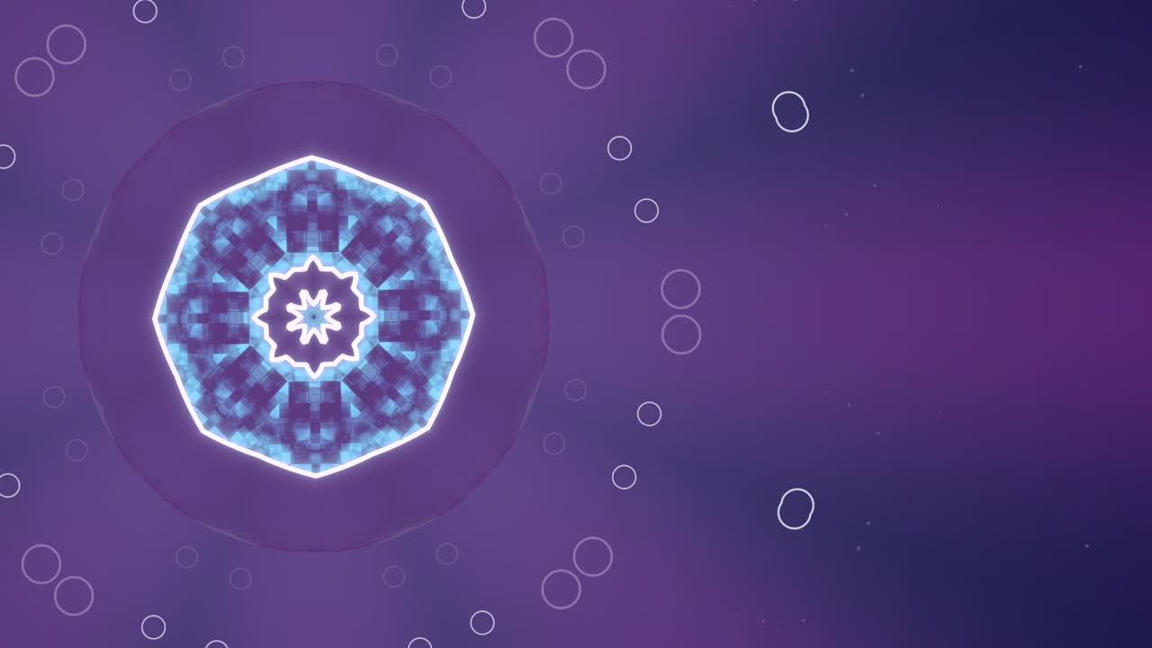 geometría sagrada. símbolo secreto de la geometría de algún patrón totémico étnico, algunos elementos de los cuales están acercándose, otros hacia afuera.