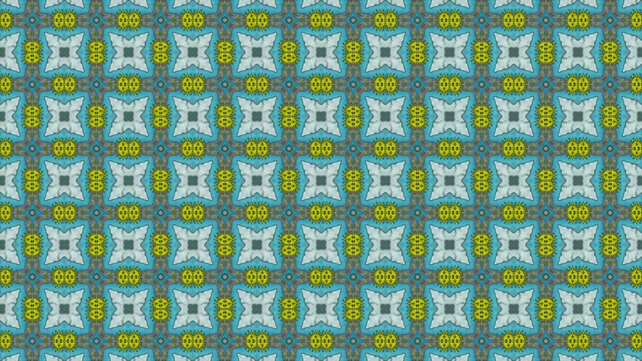 el patrón de caleidoscopio es un bucle de fondo.