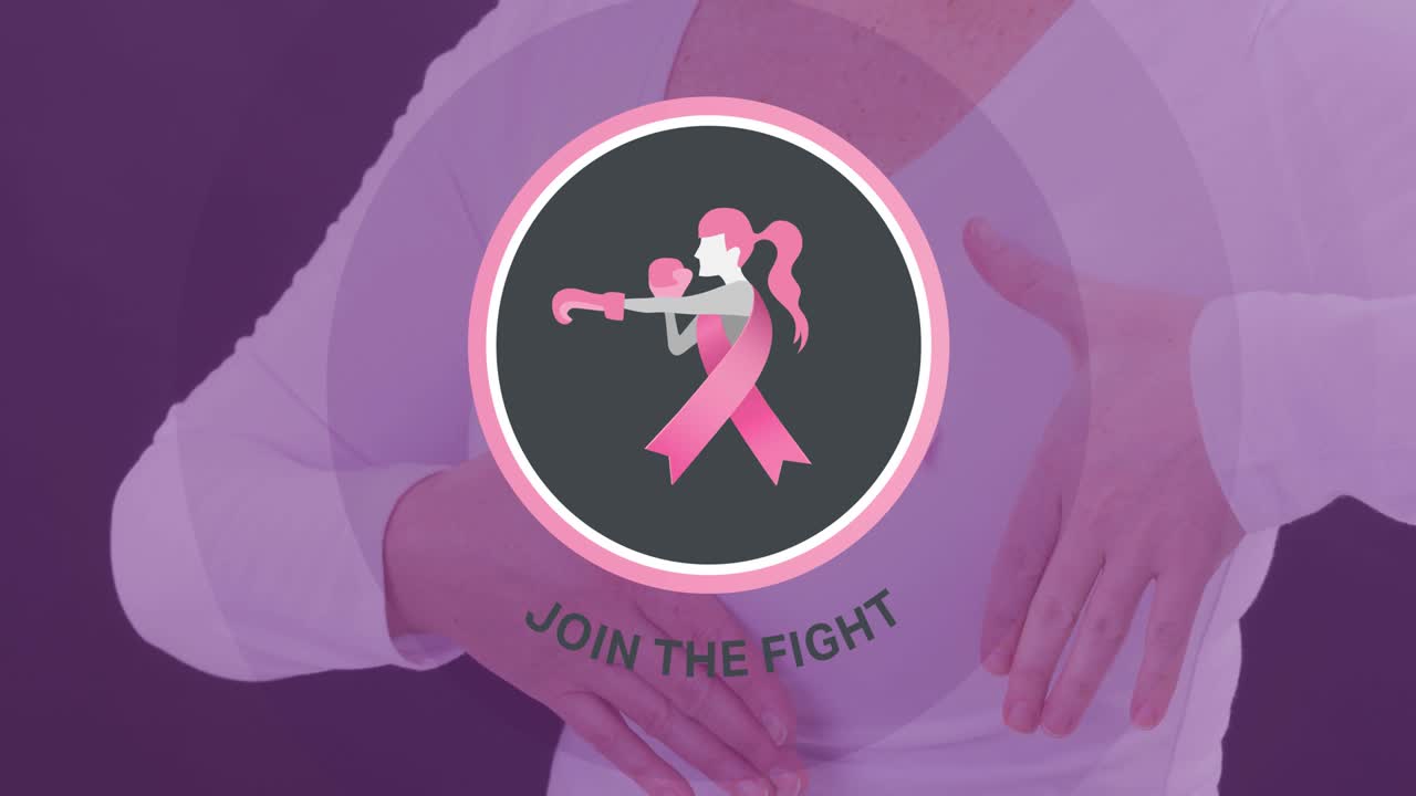 백인 여성에 대한 유방암 인식 텍스트의 애니메이션