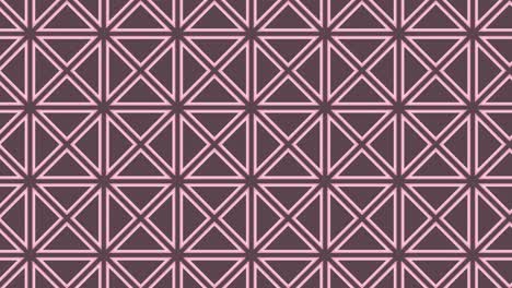 Geometric triads glide in perfect rhythm and symmetry in motion, where each slide reshapes balance into mesmerizing abstract flow