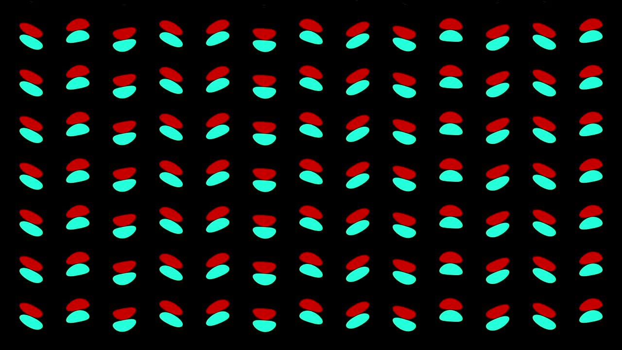 patrón de video gráfico 2d con un efecto de onda horizontal que se mueve hacia la izquierda