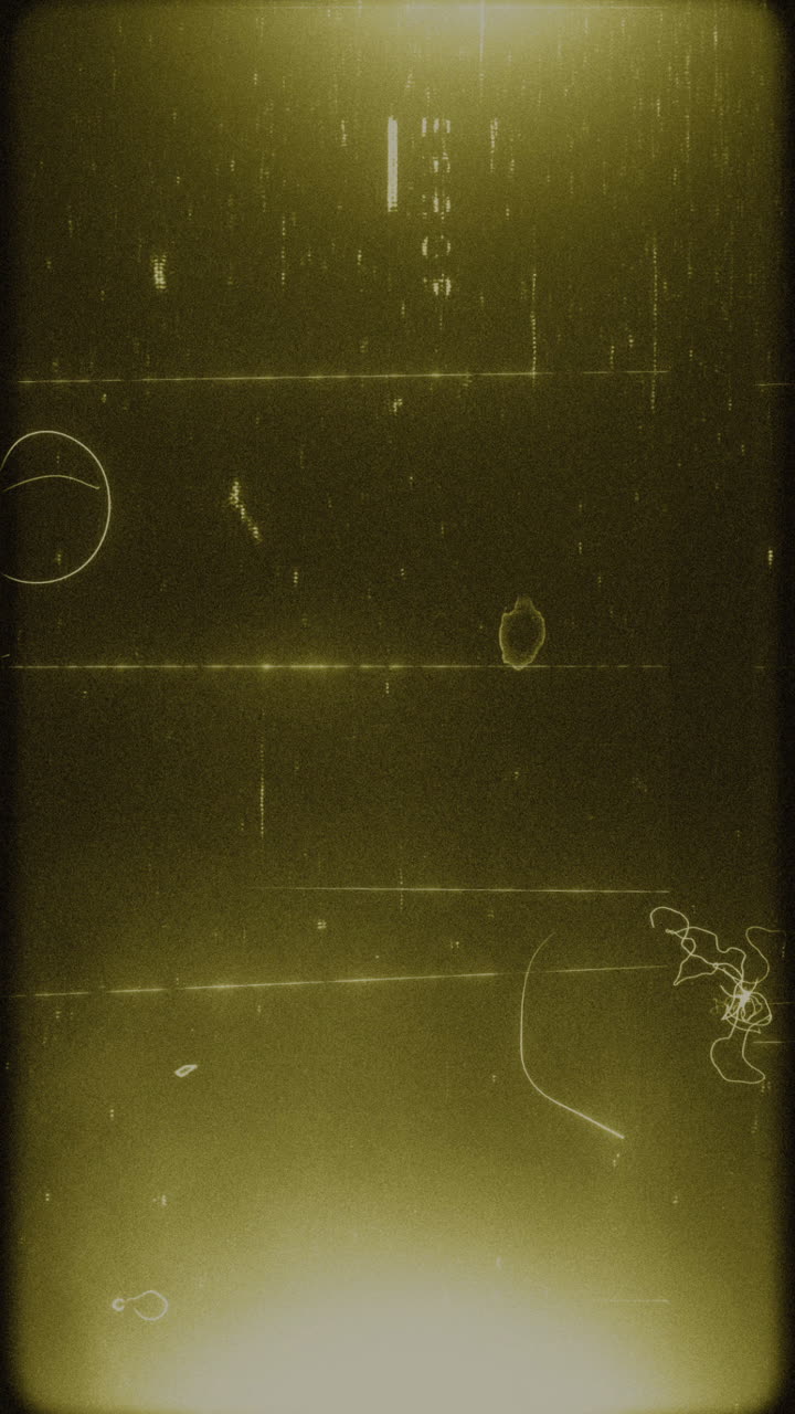 Vintage Film Grain Overlay with Light Leaks and Scratches