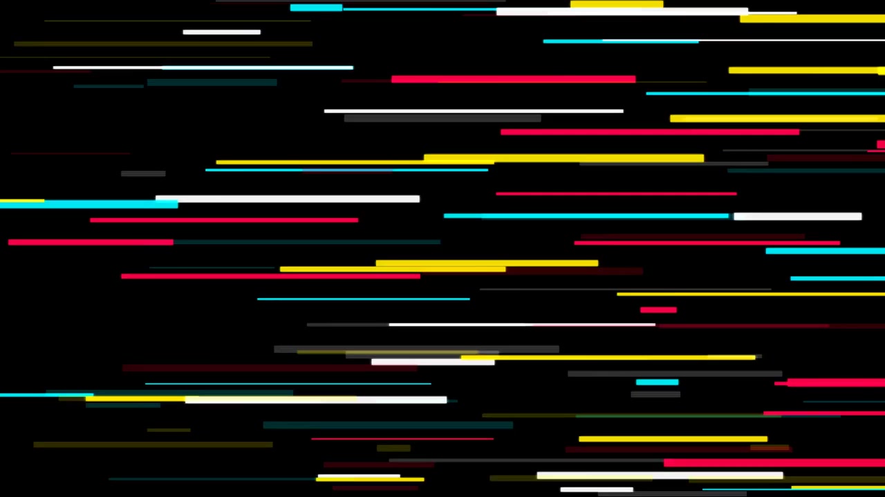 Sfondo animato astratto con linee orizzontali colorate