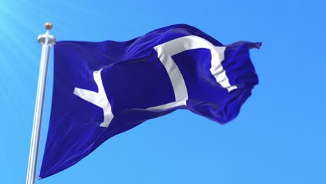 flag of ak koyunlu. loop