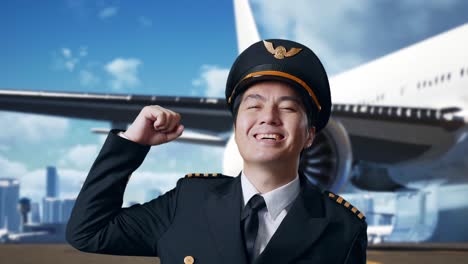 happy pilot